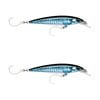 2x Rapala 12cm Saltwater X Rap Long Cast Sink Minnow Fish Lure -SL/BLU Mackerel