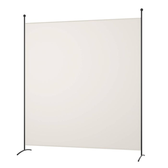 Costway 1 Panel Room Divider Partition Stand Privacy Screen Wall White