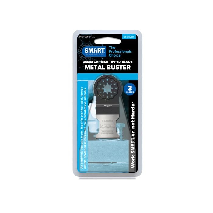 Smart 35mm Starlock Carbide Blade - 3 Pack