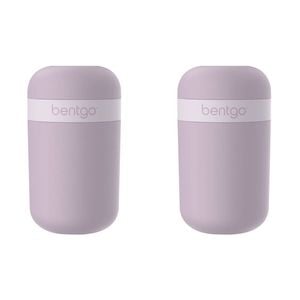 2PK Bentgo Dual-Sealing Lightweight Snack Cup Food Container 590ml Orchid