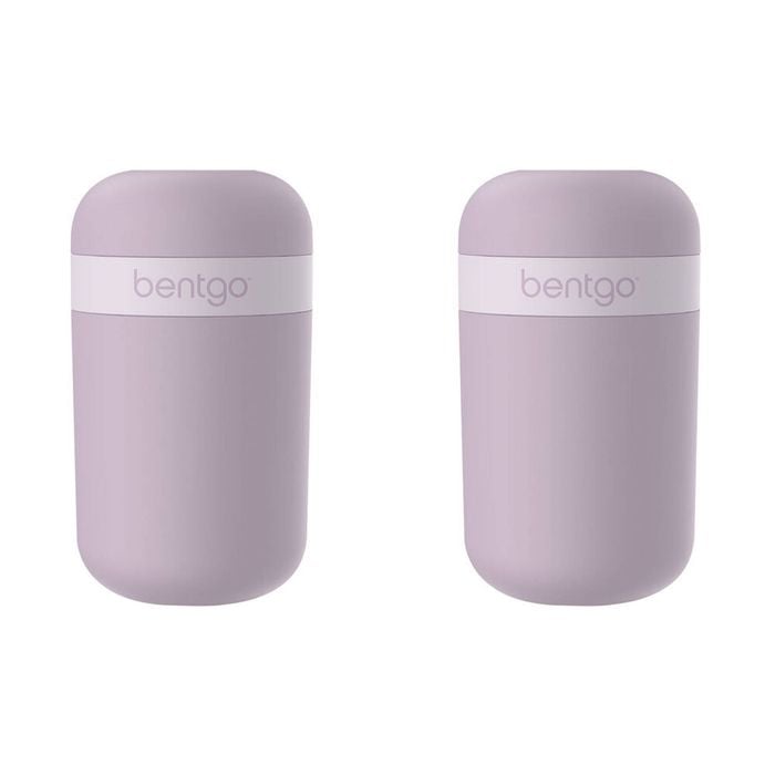 2PK Bentgo Dual-Sealing Lightweight Snack Cup Food Container 590ml Orchid