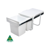 Kimberley Products 2 x 15L Concealed Twin Kitchen Bin
