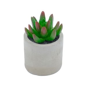 UN-REAL 13cm Green Artificial Succulent