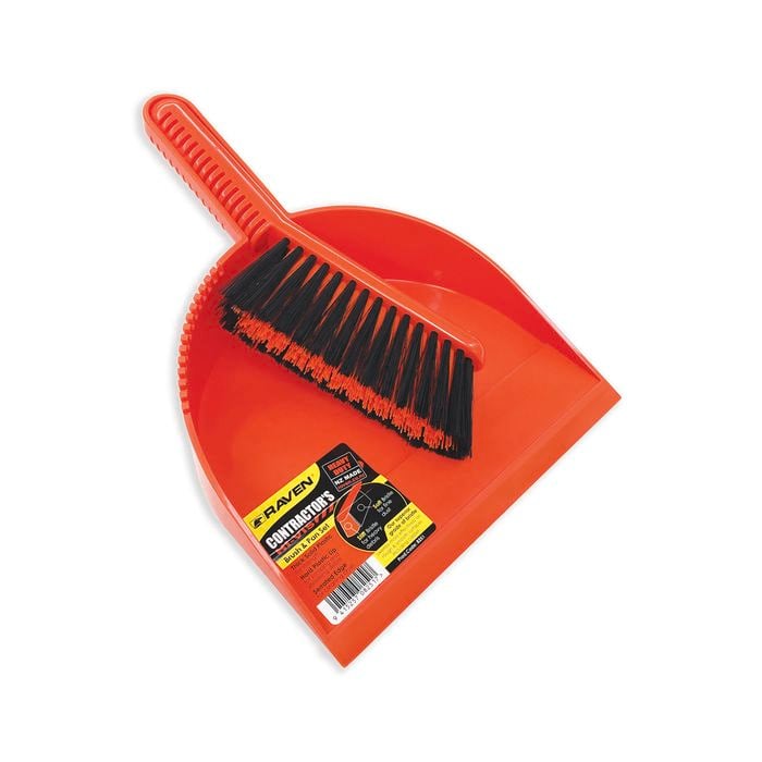Raven Contractors Brush & Pan Set