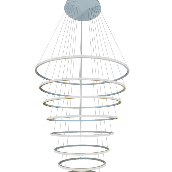 LED 8 Pendant Light Rings - Delessi Marcello