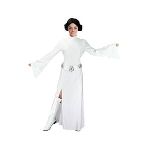More Than Party Adult White Space Princess Costume Dress XS/S