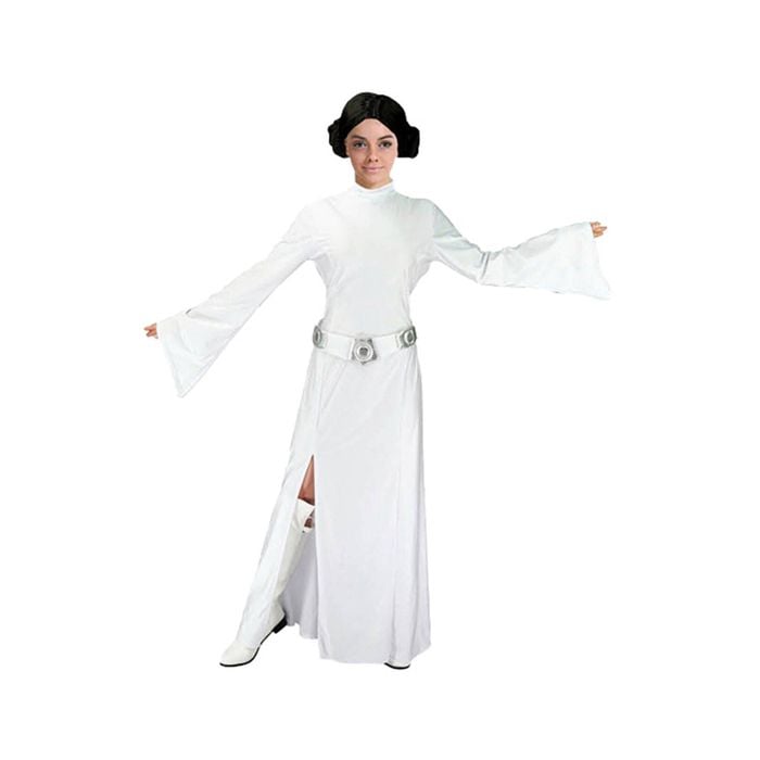 More Than Party Adult White Space Princess Costume Dress XS/S
