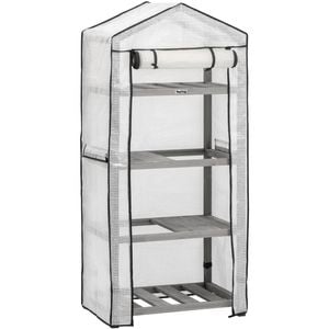 Vegtrug 71.7 x 49 x 157.5cm Grey Wash Nursery / Plant Stand