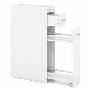 Costway Slim Storage Cabinet Space-saving White