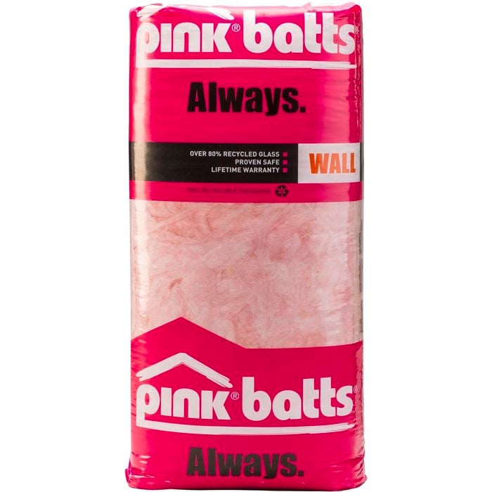 Pink® Batts® 21.2m2 Masonry R1.0 Glasswool Wall Insulation