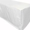 Just Party Linen White Fitted Rectangular Tablecloth (1.8m)
