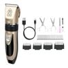 PaWz Cordless USB Rechargeable Pet Grooming Kit Dog Clippers - Golden