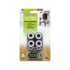 Slipstick 25mm Chocolate Sliders Floor Protection Feet - 8 Pack