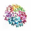 3D Butterfly Wall Decals Removable DIY Home Decor 72pcs 6 Colors