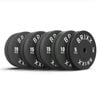 Brixx Pro Black Olympic Bumper Plates - 130kg Set
