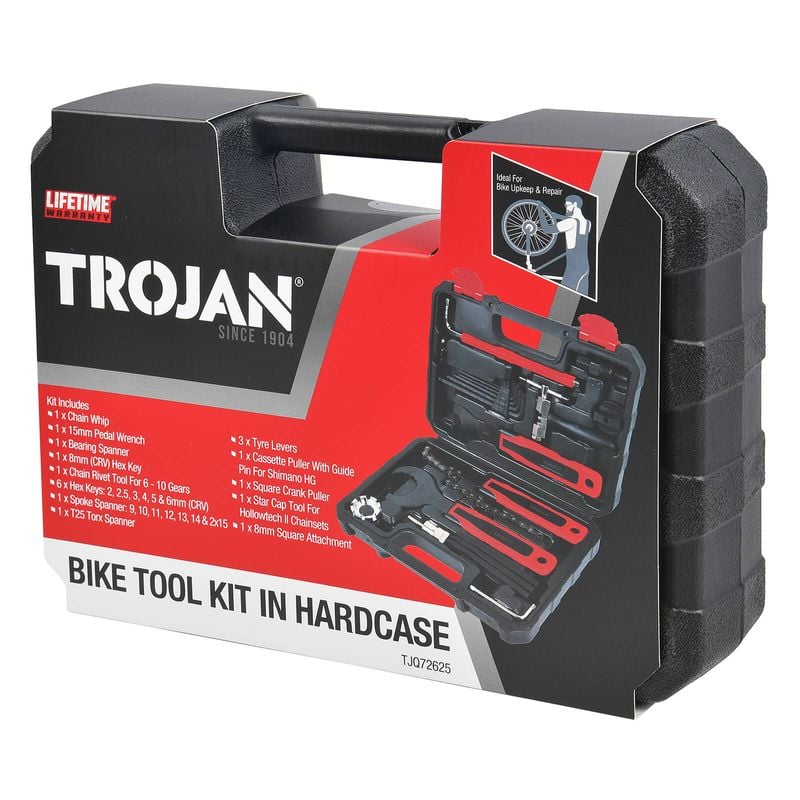 Trojan Bike Tool Kit in Hardcase
