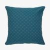 Luna Jacquard Teal European Pillowcase