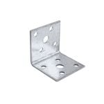 Carinya 40 x 40 x 40 x 2mm Galvanised Reinforcing Angle Bracket - 8 Pack