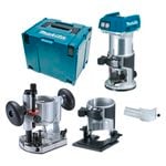 Makita 18V Brushless Laminate Trimmer Kit DRT50ZJX2 - Skin Only