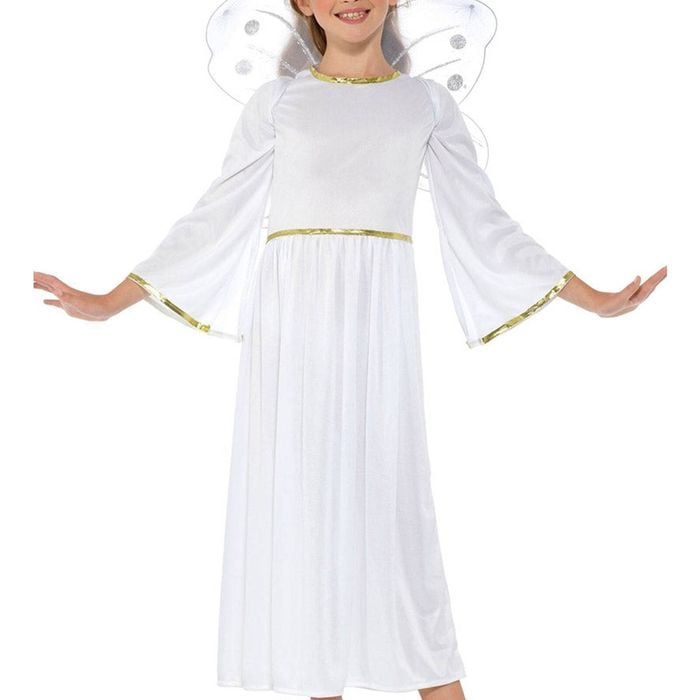 Heavenly White Angel Girls Costume - Xlarge