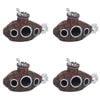 4PK Dudley's World Of Pets Aquarium/Fish Tank Submarine Decor 12cm