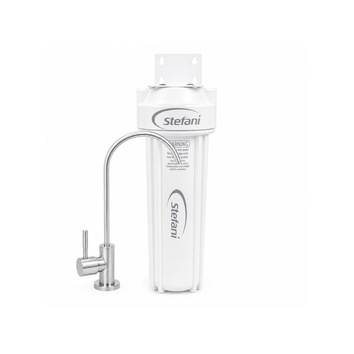 Stefani Single Stage Undersink Water Lead Free Filtration System