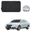 Front Windscreen Sun Shade for VolksWagen Passat 2006 - 2015 (B6 B7 CC) - Standard 150 x 85 cm - Black