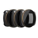 PolarPro 3-pack Vivid Collection ND/PL Hybrid Filters for DJI Osmo Pocket 3 (ND8/PL ND32/PL ND128/PL)