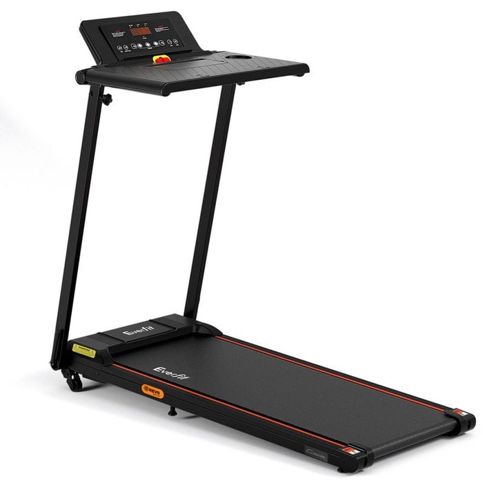 Everfit Treadmill Electric Walking Pad Incline Desktop Black