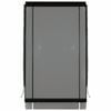 Bistro Blinds 150 x 240cm 0.75mm Charcoal PVC Outdoor Bistro Blind