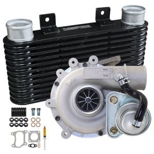 Upgrade Billet Turbo Charger With 64mm Intercooler For For Ford Courier 2.5l 1999 - 2006