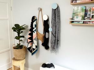 DIY Step Image - D.I.Y. round wall hooks . Blob storage upload.