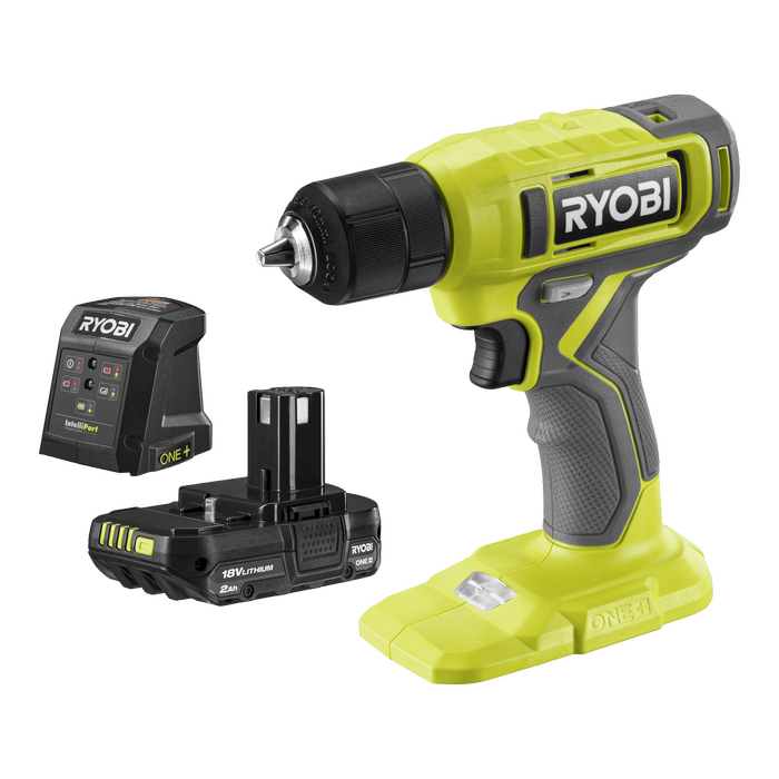 Ryobi 18V ONE+ Drill Driver 2Ah Kit