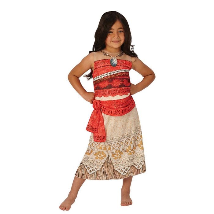 Disney Princess Moana Classic Fancy Girls/Kids Dress Up Costume Size S (4-6)