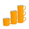 Argon Tableware 6 Piece Matt Tea And Coffee Mug Set - 350ml