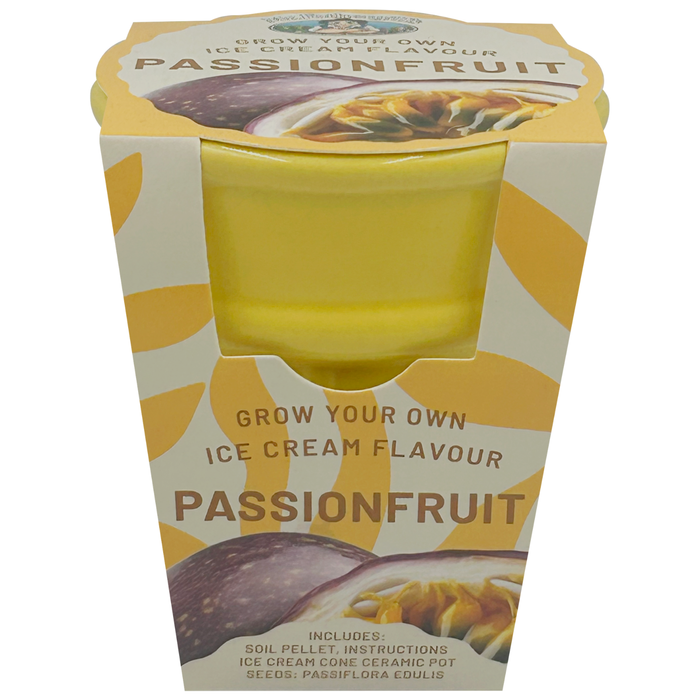Mr Fothergill’s Passionfruit Ice Cream Flavour Grow Kit