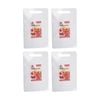 4PK Culinary Kitchen Plastic Rectangular Chopping Board 43x27cm White