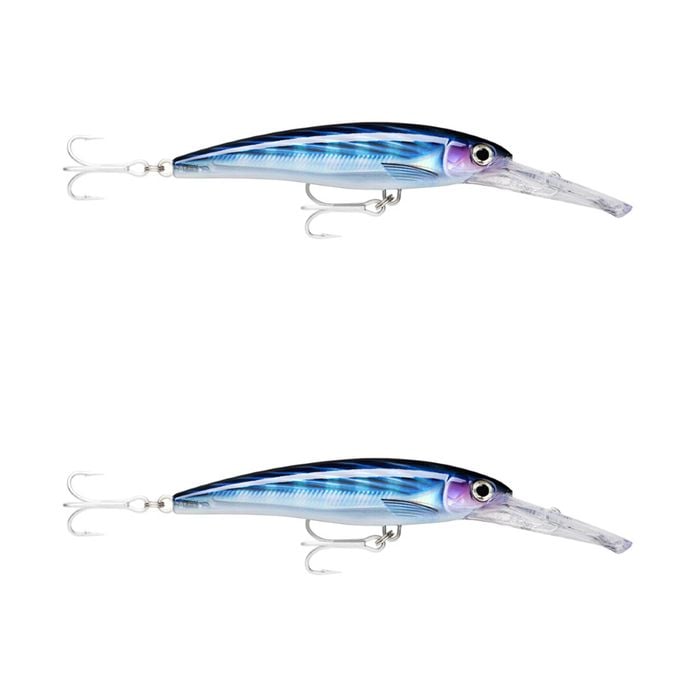 2x Rapala 18cm X Rap Magnum 40 Deep Diving Trolling Lures - HD Bonito