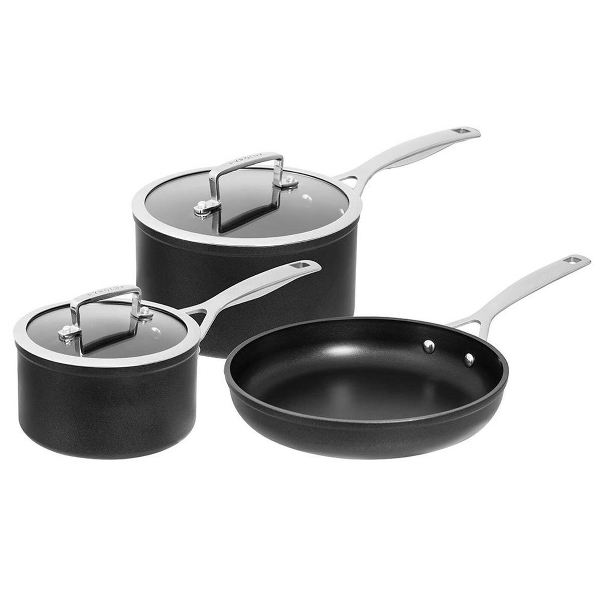 Pyrolux Ignite 3pc Cookware Set 14cm/18cm Saucepan 26cm Frypan ...