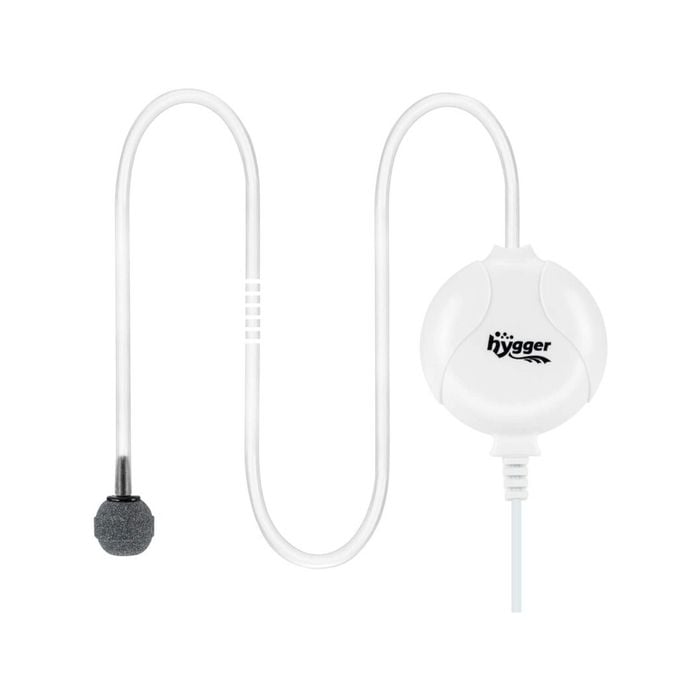 Hygger  Mini Quiet Air Pump 1.5 Watt - White - HG-811-WH