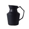 SOGA 23.5x19.5cm Black Ceramic Pitcher Vase