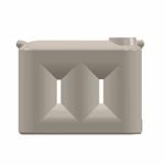 Clark Tanks 2000L Slim Poly Water Tank