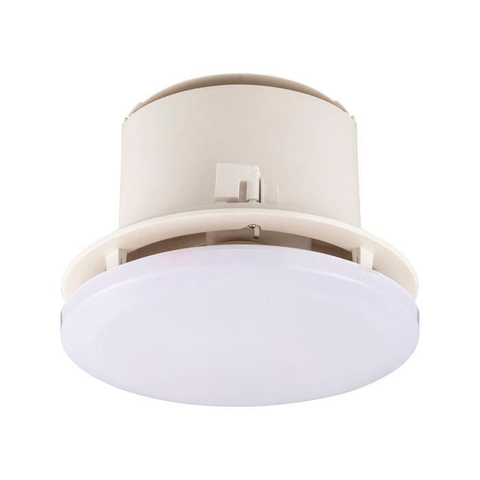 HPM 210mm White Non-Ducted Ceiling Exhaust Fan with Integrated LED Light