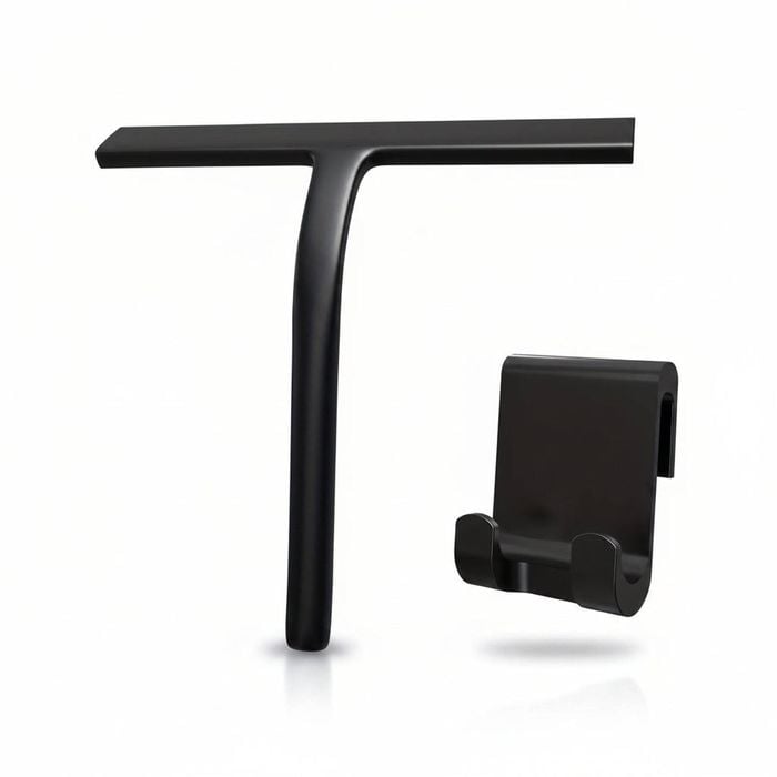 Silicone Shower Squeegee with Holder