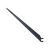 Flexi Storage Home Solutions 2133mm Black Double Slot Wall Strip