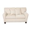 1825 Interiors Dynasty 2 Seater Sofa Fabric Coil Spring Cushions Furniture Cream
