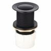 Kinetic 32mm Black Matte Pop Up Basin Waste