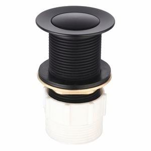 Kinetic 32mm Black Matte Pop Up Basin Waste