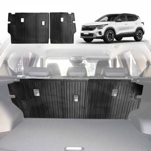 Back Seat Protector for Kia Seltos 2019-Onwards Heavy Duty Car Seats Kick Mats Cover