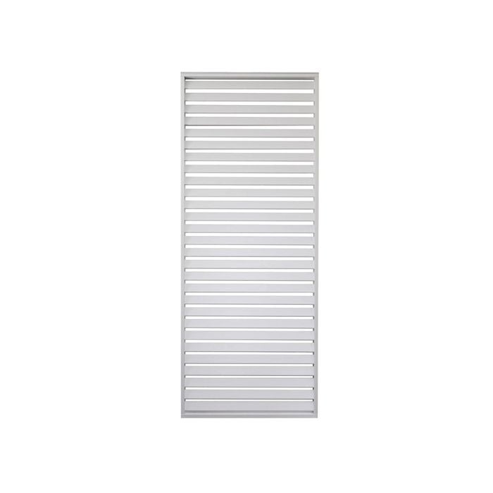 Coolaroo 1m White Fairhaven Panel Fixed Louvre